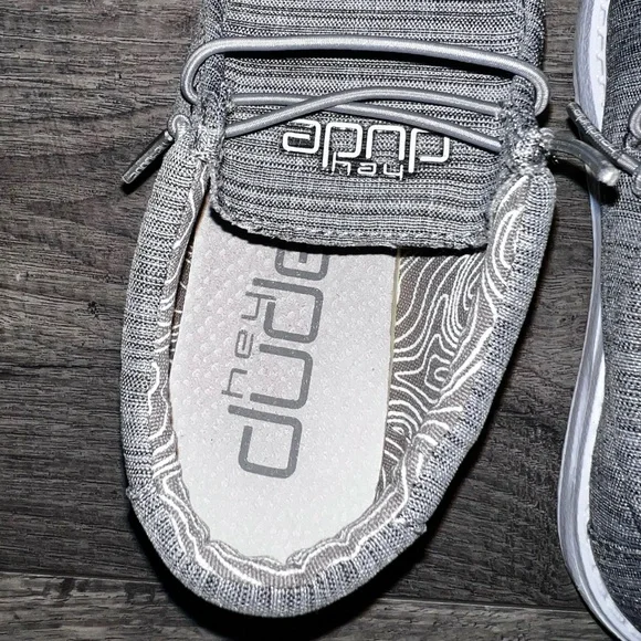 Hey Dude Wally Youth Linen Shoes - Picture 5 of 10